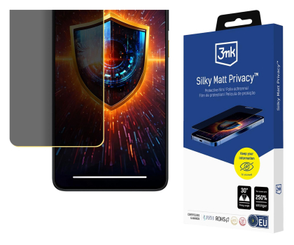 Folia / szkło na smartfon 3mk Silky Matt Privacy do Poco X6 Pro 5G